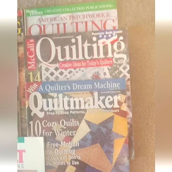 Quilting Magazines (Patchwork And Traditional) 10 Total. Hobby And Collectible - Picture 4 of 6